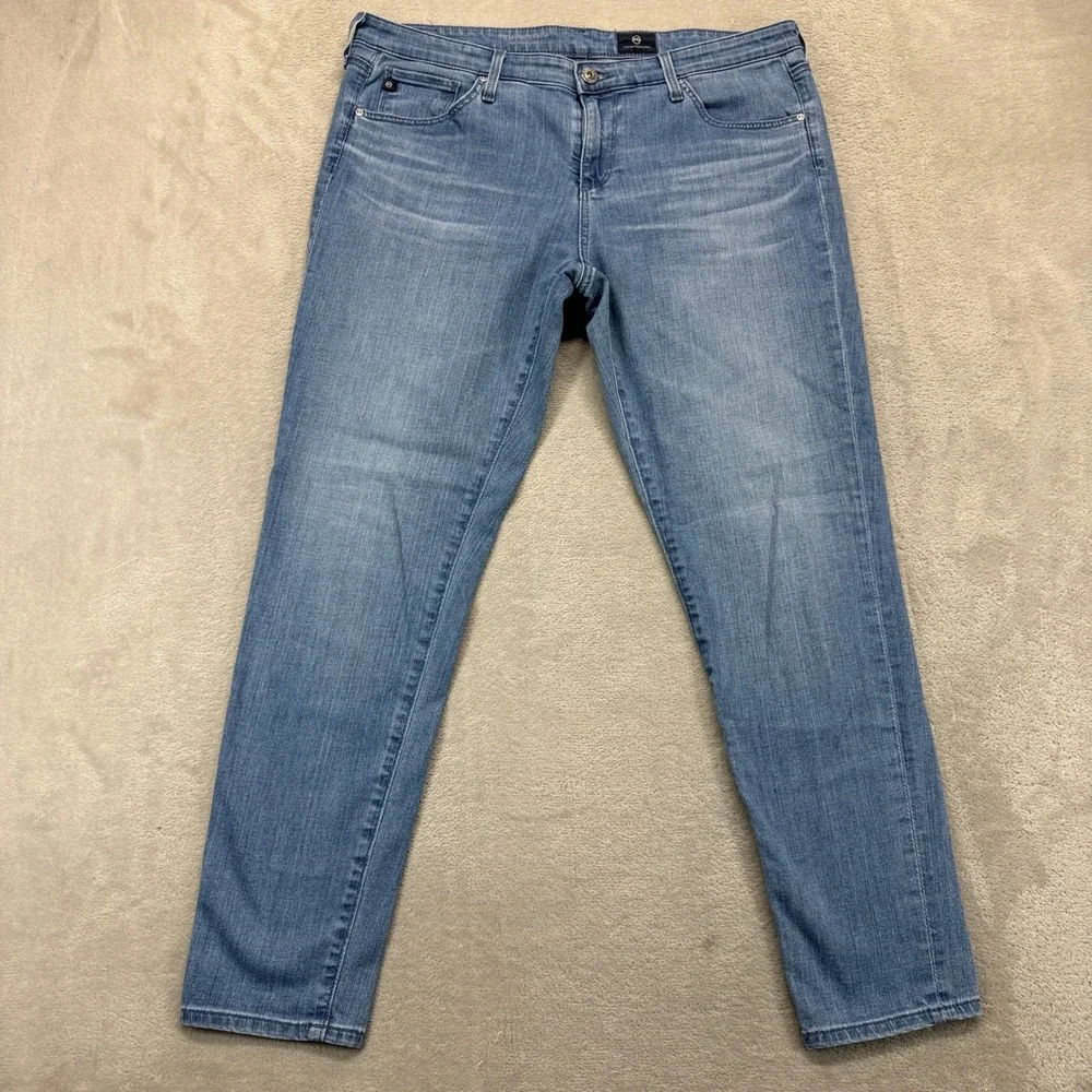 AG Adriano Goldschmied Jeans Women's 32R The Legging Ankle Super Skinny Denim - Picture 1 of 12